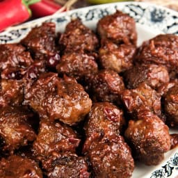 Spicy Cranberry Meatballs Recipe