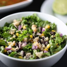 Spicy Kale and Quinoa Salad