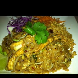 Spicy Noodle Salad with Tofu and Peanut Dressing