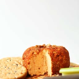 Spicy Vegan Pimento Cheese Ball