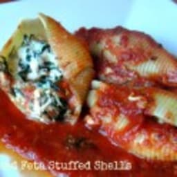 Spinach and Feta Stuffed Shells