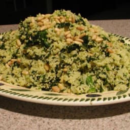 Spinach and Onion Couscous