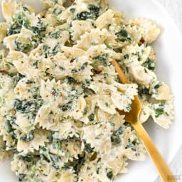 Spinach Artichoke Pasta