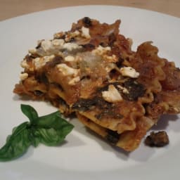 Spinach Mushroom Lasagna