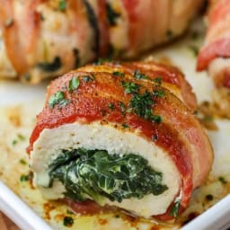 Spinach Stuffed Chicken Breast