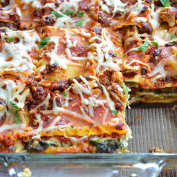 spinach artichoke lasagna