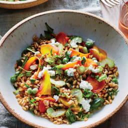 Spring Vegetable Grain Bowl