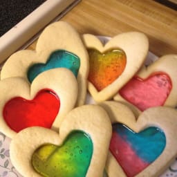 Stained Glass Sugar Cookies