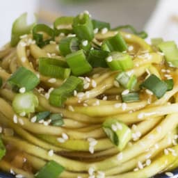 Sticky Ginger Sesame Noodles