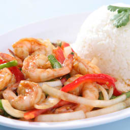 Stir-fried Shrimp and Vegetables