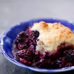 Stovetop Blackberry Cobbler