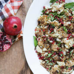 Stovetop Cauliflower with Pomegranate Molasses Recipe