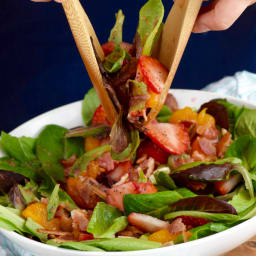 Strawberry Bacon Salad