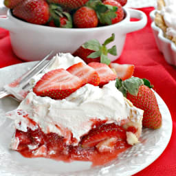 Strawberry Cream Pie