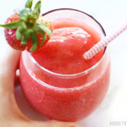 Strawberry Rosé Slush