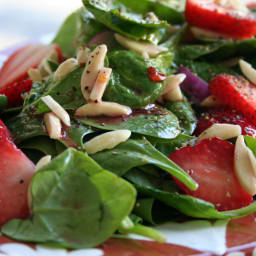 Strawberry Spinach Salad