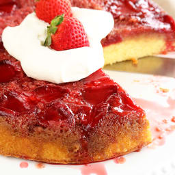 Strawberry Upside-Down Cake