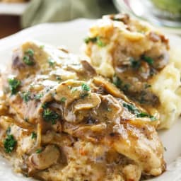 Stuffed Chicken Marsala