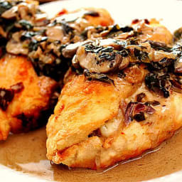 Stuffed Chicken Marsala