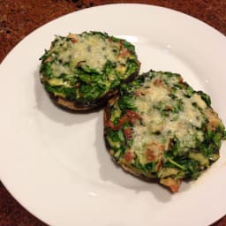 Stuffed Giant Mushrooms