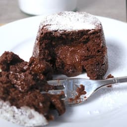 SUGAR FREE and KETO MOLTEN LAVA CHOCOLATE FONDANTS