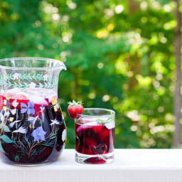 Summer Triple Berry Sangria with a Hint of Ginger. a Red Lobster Copycat