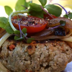 Sunny Sunflower Seed Burgers