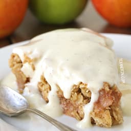 Swedish Apple Pie (gluten-free, vegan, dairy-free, 100% whole grain)