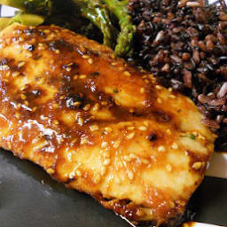 Sweet and Spicey Thai Glazed Mahi Mahi