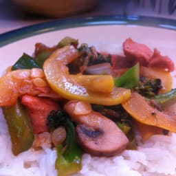 Sweet and Spicy Chicken Stir-fry
