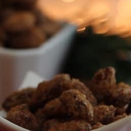 Sweet and Spicy Roasted Almonds Recipe