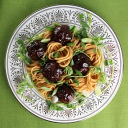 Sweet And Tangy Asian Meatballs