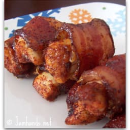 Sweet Chicken Bacon Wraps