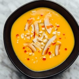 Sweet Potato Turmeric Miso Soup