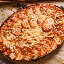 Sweet Potato and Gruyère Gratin