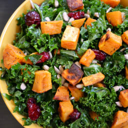 Sweet Potato and Kale Salad