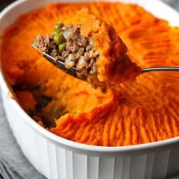 Sweet Potato Bison Shepherd's Pie Recipe