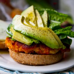 Sweet Potato Veggie Burgers