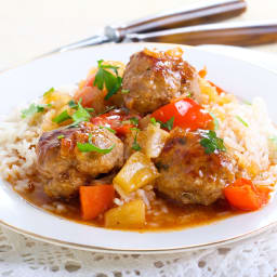 Sweet and Sour Meatballs