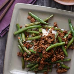 Szechuan Green Beans With Ground Pork