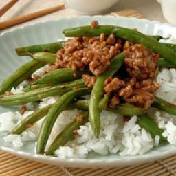 Szechuan Green Beans with Ground Pork