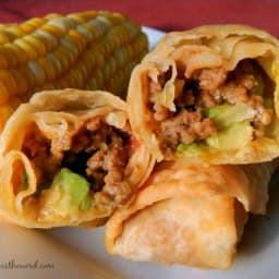 Taco Egg Rolls