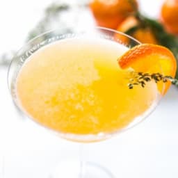 Tangerine and Honey Thyme Martini