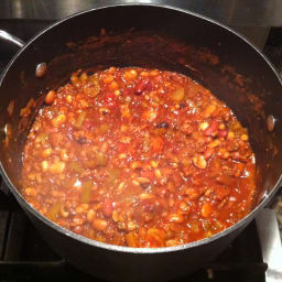 Tasty 13-Bean Vegetarian Chili