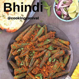 Tawa Bhindi Recipe