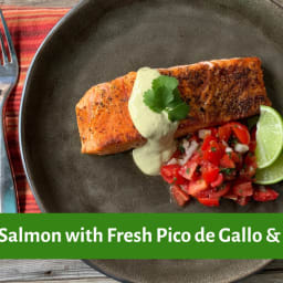 Tex-Mex Seared Salmon