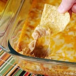 Texas Trash Warm Bean Dip