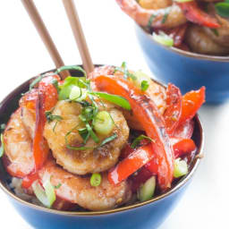 Thai Basil Shrimp
