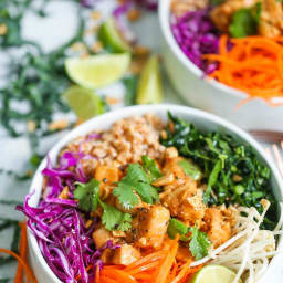 Thai Chicken Buddha Bowls
