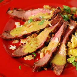 Thai Grilled Steak with Basil Fried Rice